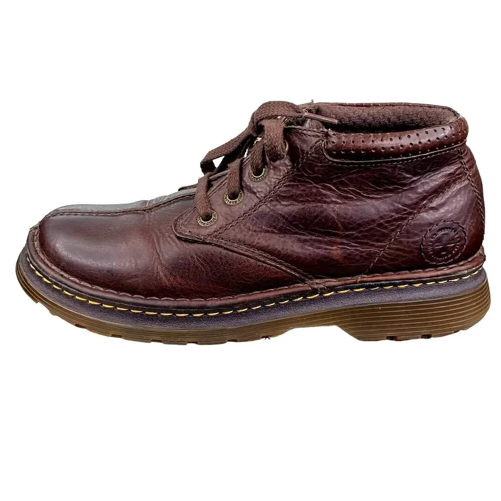 Dr. Martens Unisex Marty Brown leather Chukka Boot Size M 9 W 10